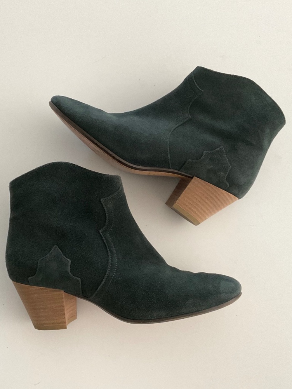 ISABEL MARANT Suede Dicker Ankle Boots Western Size EU 38